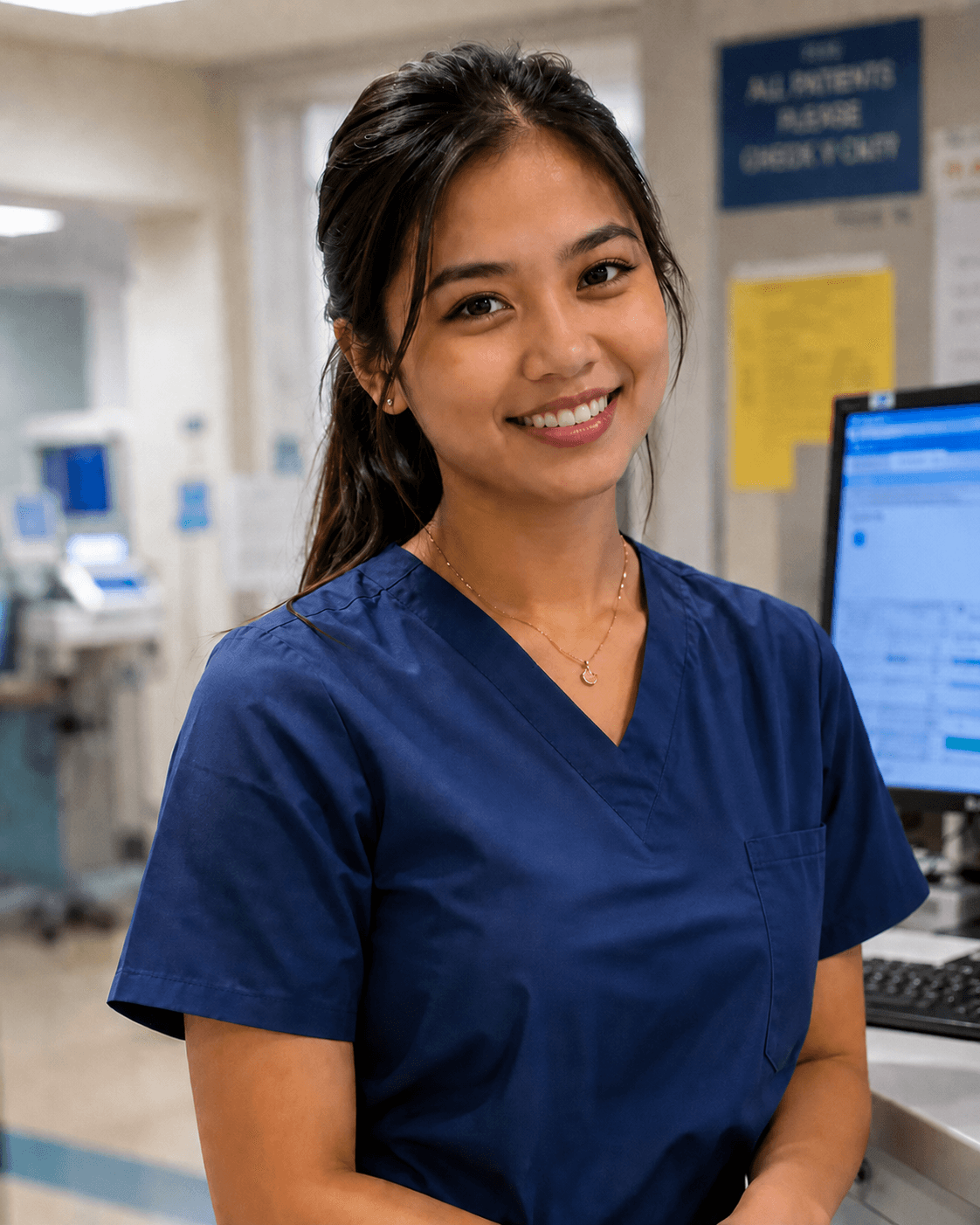 Maria · Manila — registered nurse, the new ambassador